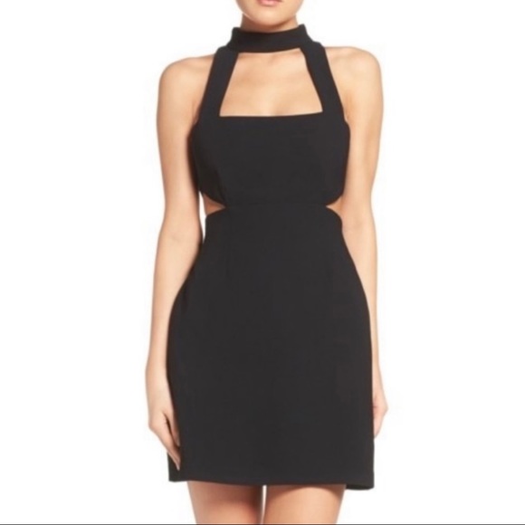 Jill Stuart Mini Cutout Black Dress - Picture 4 of 10